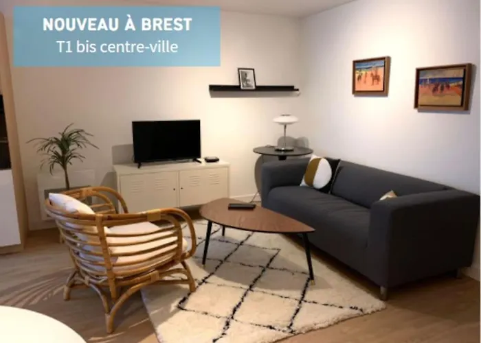 Lägenhet Jaures - Centre - T1 Bis Au Calme